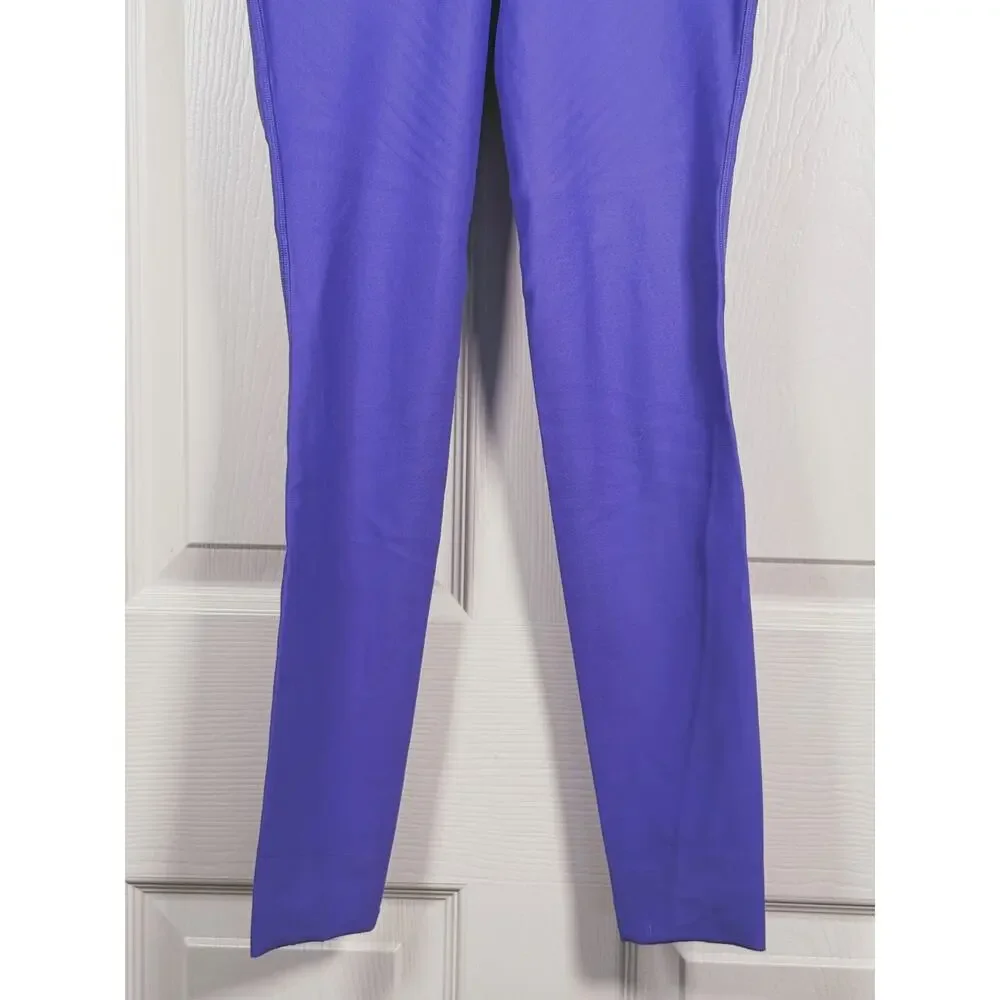 Lululemon SenseKnit Running 2 pc SET High-Rise Leggings Tank Top Size 4/6 Indigo
